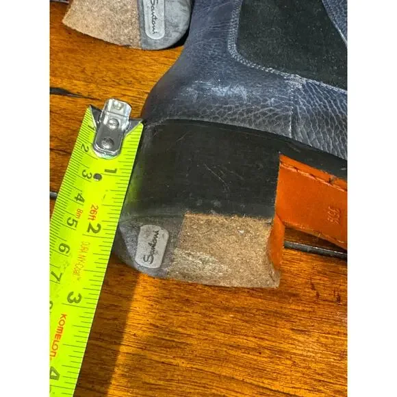 Santoni Chelsea leather boot size 35.5 - Picture 6 of 7